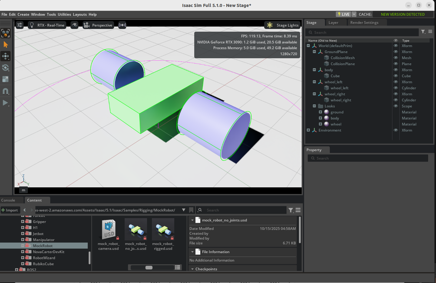 Applying visual materials