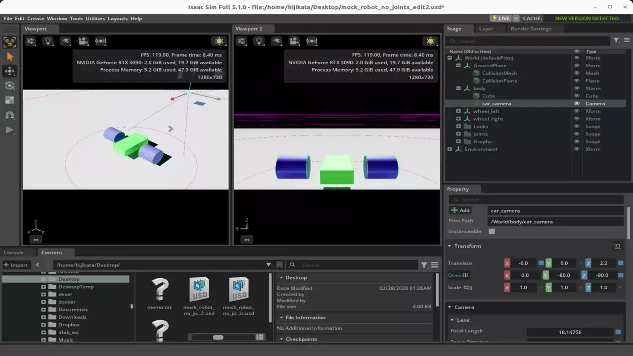 Testing in simulation
